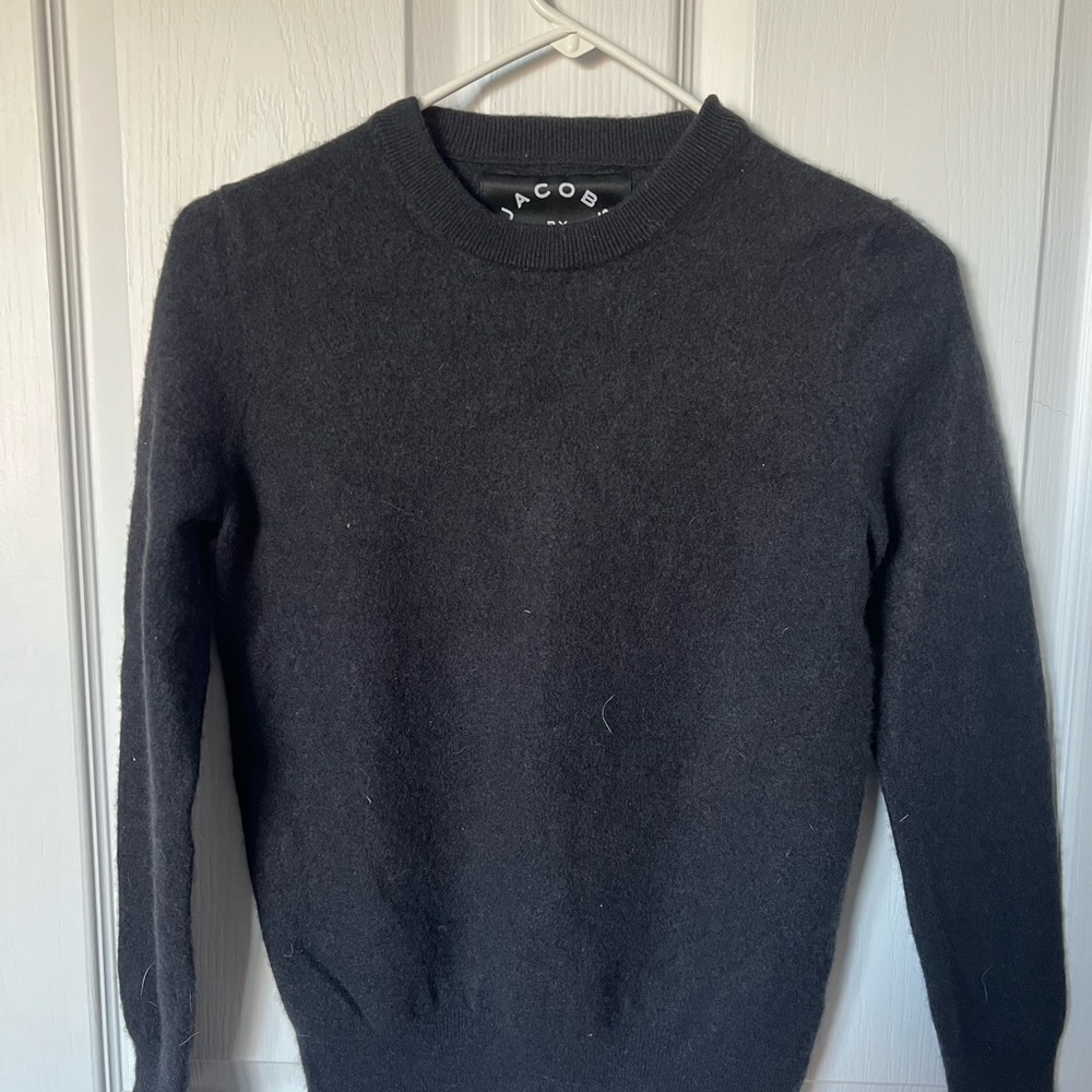 Marc Jacobs Black Crewneck Sweater